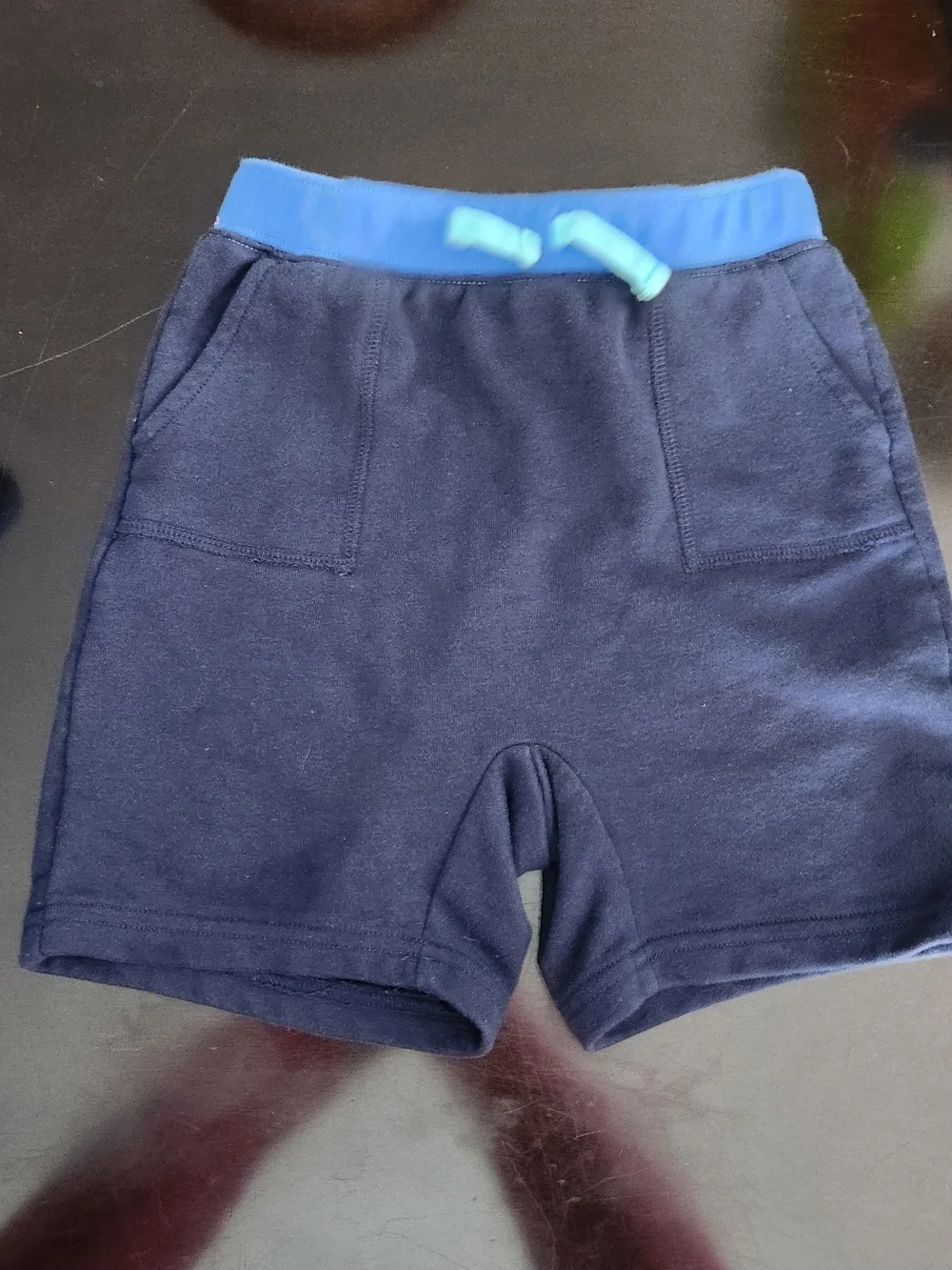 The Children's Place 4 Piece Navy and Blue Pull-On Short Set
